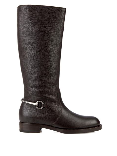 gucci equestrian boots|GUCCI Horsebit.